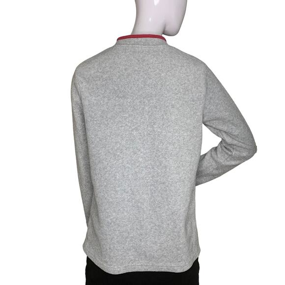 Croft & Barrow Sport Christmas Sweatshirt Top Size Small Gray Snowman Ap… - Picture 4 of 10